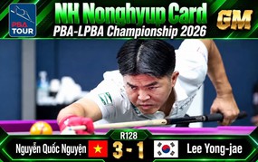 Billiards Việt Nam áp đảo ở Hàn Quốc, hướng đến chức vô địch PBA thứ 3 liên tiếp