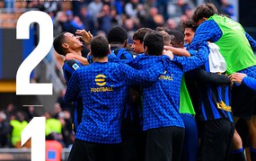 Ngược dòng nghẹt thở với 2 bàn ở phút bù giờ, Inter Milan đòi lại ngôi đầu Serie A