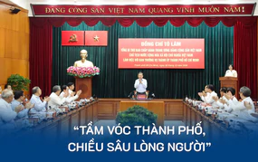 “Tầm vóc thành phố, chiều sâu lòng người”