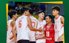 Thắng dễ Sanest Khánh Hòa 3-0, Biên phòng MB vẫn vô đối ở giải bóng chuyền vô địch quốc gia