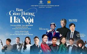 Chương trình nghệ thuật "Bản giao hưởng Hà Nội": "Dòng chảy Thăng Long"