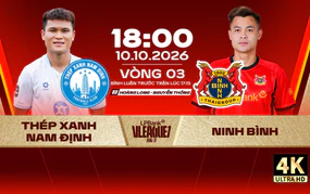 Lịch thi đấu bóng đá hôm nay 10/10: Trực tiếp V-League, Ngoại hạng Anh, La Liga, Serie A,...