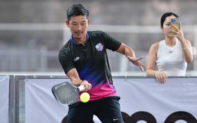 Tượng đài quần vợt Việt Nam vươn lên top 4 BXH pickleball châu Á