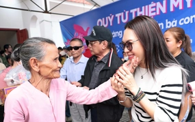 Mỹ Tâm bền bỉ lan tỏa yêu thương qua hành trình thiện nguyện cuối năm