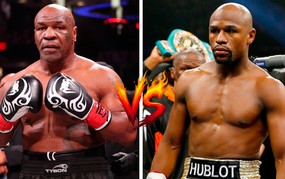 Ấn định ngày diễn ra đại chiến Mike Tyson vs Floyd Mayweather