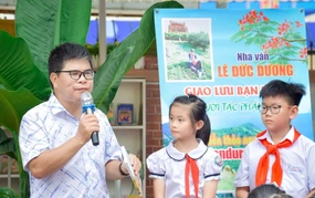 Nhà văn Lê Đức Dương: "Đưa trẻ mục đồng kiêu hãnh bước ra thế giới"