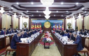 Tổng Bí thư Tô Lâm và Tổng Bí thư, Chủ tịch nước Lào hội đàm