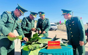 Giữ vẹn mùa Xuân bình yên nơi tuyến đầu biên giới