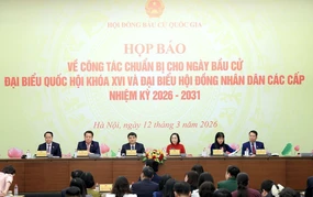 Họp báo về công tác chuẩn bị bầu cử