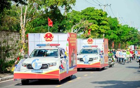 Bảo đảm an ninh trật tự, góp phần bảo vệ an toàn tuyệt đối cho ngày bầu cử