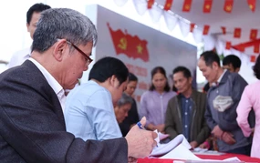 Tinh thần, trách nhiệm cao của cử tri Thủ đô