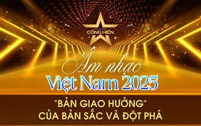 Âm nhạc Việt Nam 2025 - "Bản giao hưởng" của bản sắc và đột phá