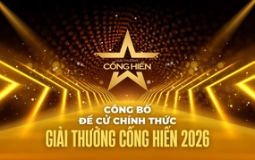 Công bố Đề cử chính thức Giải thưởng Cống hiến 2026