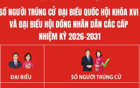 500 người trúng cử Đại biểu Quốc hội khóa XVI
