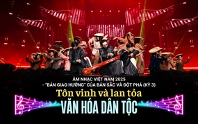 Âm nhạc Việt Nam 2025: Tôn vinh và lan tỏa văn hóa dân tộc