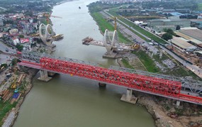 Đẩy nhanh tiến độ dự án cầu Đuống mới