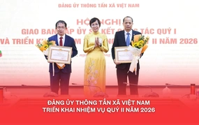 Đảng ủy Thông tấn xã Việt Nam triển khai nhiệm vụ quý II năm 2026