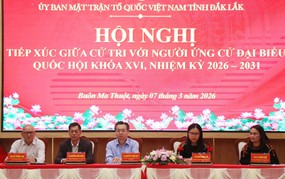 Bầu cử Quốc hội và HĐND: Cử tri tin tưởng và kỳ vọng vào ứng cử viên đại biểu Quốc hội khóa XVI