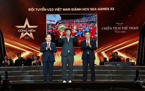 TRỰC TIẾP Lễ trao Giải thưởng Cống hiến 2026: Nữ ca sĩ của năm Hoà Minzy, Nam ca sĩ của năm SOOBIN