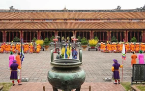 Tái hiện Lễ “Cung tiến kỳ hoa dị thảo” trong Đại Nội Huế
