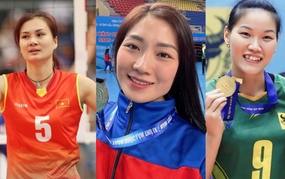 3 huyền thoại Kim Huệ, Phạm Thị Yến và Ngọc Hoa được vinh danh vì sự nghiệp bóng chuyền Việt Nam