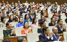 Kỳ họp thứ Nhất, Quốc hội khóa XVI: Xem xét, phê chuẩn việc bổ nhiệm Phó Thủ tướng Chính phủ