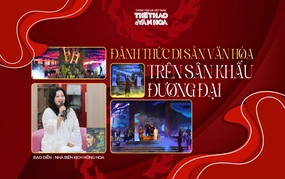 Đạo diễn - nhà biên kịch Hồng Hoa: Đánh thức di sản văn hóa trên sân khấu đương đại