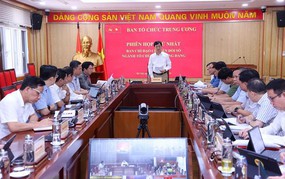 Đồng chí Nguyễn Duy Ngọc chủ trì Phiên họp thứ nhất Ban Chỉ đạo chuyển đổi số ngành Tổ chức xây dựng Đảng