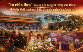 “Lá chắn thép” bảo vệ nền tảng tư tưởng của Đảng: Khơi dậy khát vọng phát triển đất nước phồn vinh, hạnh phúc