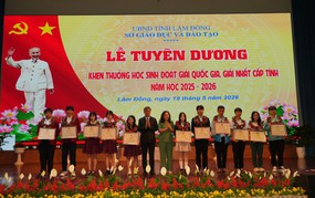 Biểu dương nhiều điển hình tiêu biểu trong ngành Giáo dục và Đào tạo