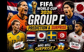 Lịch thi đấu World Cup 2026 - Bảng F