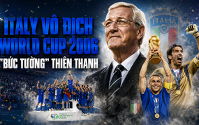 World Cup trong tôi: Nghệ thuật phòng ngự đỉnh cao giúp tuyển Italy vô địch World Cup 2006