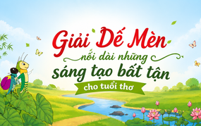 Giải Dế Mèn nối dài những sáng tạo bất tận cho tuổi thơ