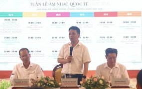 Tuần lễ Âm nhạc quốc tế Huế 2026 quy tụ nhiều nghệ sĩ, chương trình nghệ thuật đẳng cấp