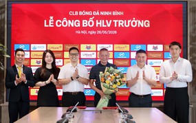 HLV Chu Đình Nghiêm: 'Tôi sẽ xây dựng Ninh Bình thành đội bóng có bản sắc'