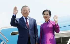 Tổng Bí thư, Chủ tịch nước Tô Lâm và Phu nhân lên đường thăm chính thức Thái Lan