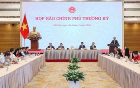 Họp báo Chính phủ thường kỳ: Thống nhất một bộ sách giáo khoa từ năm học 2026-2027