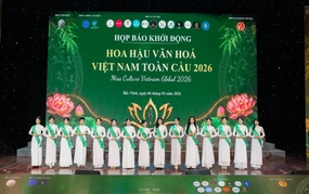 Hoa hậu Văn hóa Việt Nam Toàn cầu 2026: Nơi vẻ đẹp di sản tỏa sáng