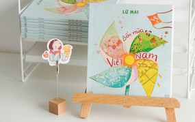 Hướng tới Giải thưởng Thiếu nhi Dế Mèn 2026 - "Bốn mùa Việt Nam" của Lữ Mai: Đủ tấm lòng để sống chậm cùng trẻ nhỏ, thơ ca sẽ tự đến