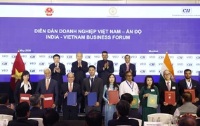 Tổng Bí thư, Chủ tịch nước Tô Lâm chứng kiến Lễ trao các thỏa thuận hợp tác giữa Việt Nam - Ấn Độ