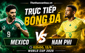 TRỰC TIẾP bóng đá Mexico vs Nam Phi: Jimenez đá chính