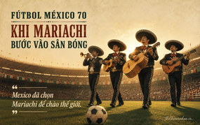 Lịch sử World Cup qua lăng kính âm nhạc: "Fútbol México 70": Khi Mariachi bước vào sân bóng