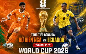 TRỰC TIẾP bóng đá Bờ Biển Ngà vs Ecuador: Kessie và Caicedo đá chính
