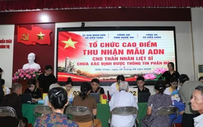 Thần tốc thu nhận hơn 21.000 mẫu ADN thân nhân liệt sĩ: Hành trình tri ân bằng công nghệ và trách nhiệm