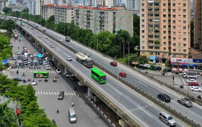 Hà Nội khắc phục tình trạng xô lệch một số gối cầu trên đường Vành đai 3 trên cao