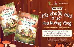 Cô chuột nhỏ ở "só" Hoa Muồng Vàng: Từ khu vườn nhỏ đến trang sách lớn