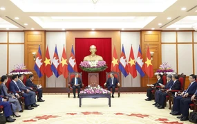Tổng Bí thư, Chủ tịch nước Tô Lâm tiếp Thủ tướng Campuchia