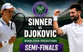 Link xem trực tiếp Sinner vs Djokovic 21h30 hôm nay, bán kết Wimbledon 2026