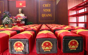 Đã quy tập được 100 hài cốt liệt sĩ tại Công viên Lê Thị Riêng