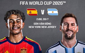 Lịch thi đấu World Cup 2026 hôm nay 19/7